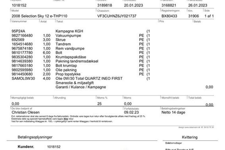 undefined Peugeot 2008 fra 2018