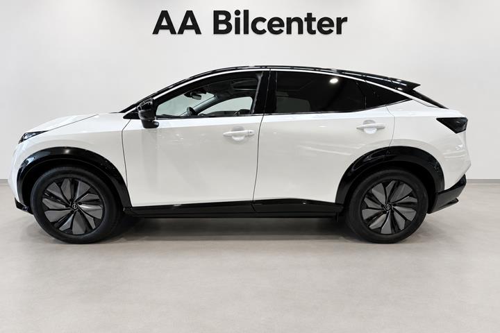 Hvid Nissan Ariya fra 2024
