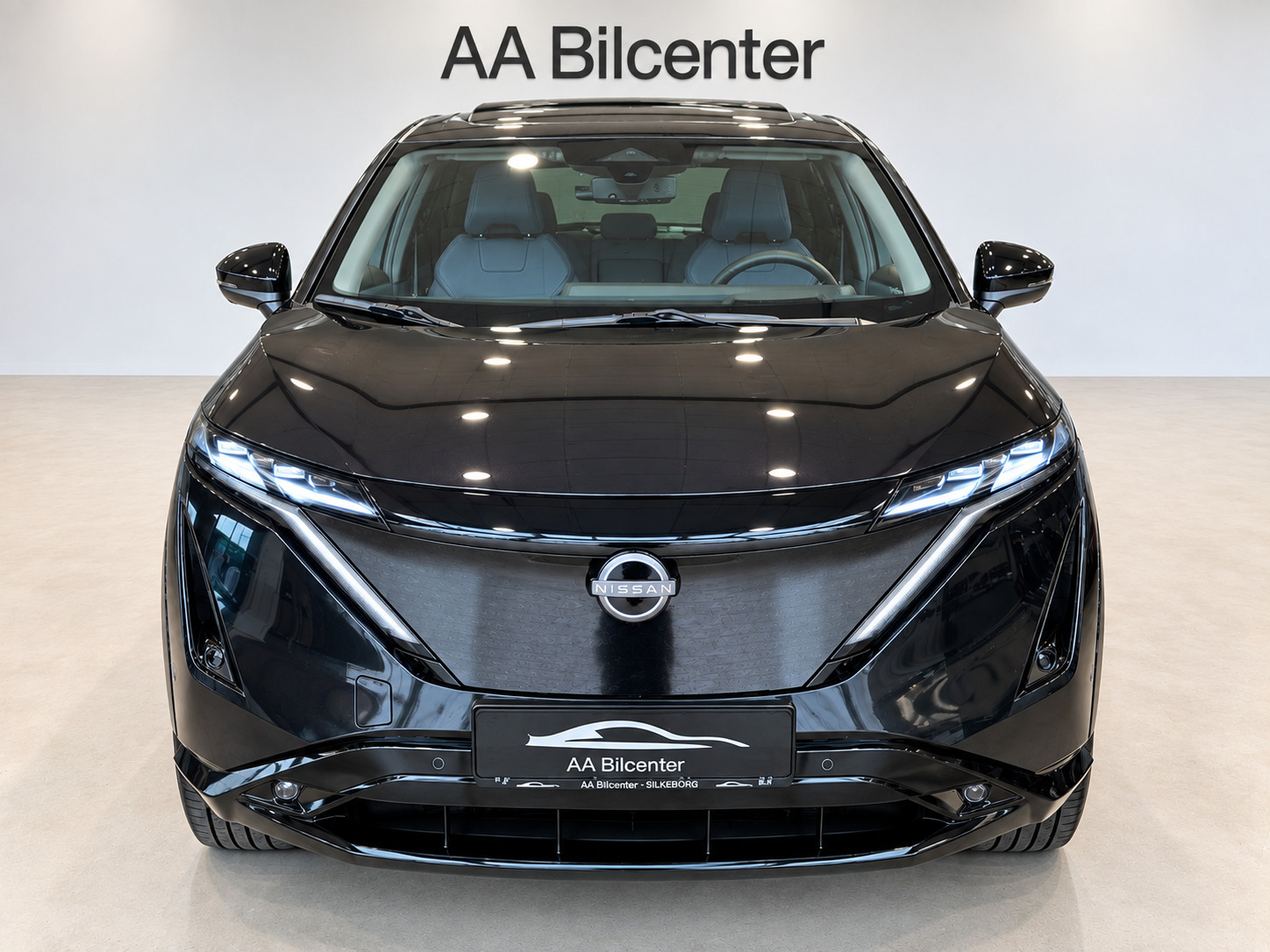 Grøn Nissan Ariya fra 2024