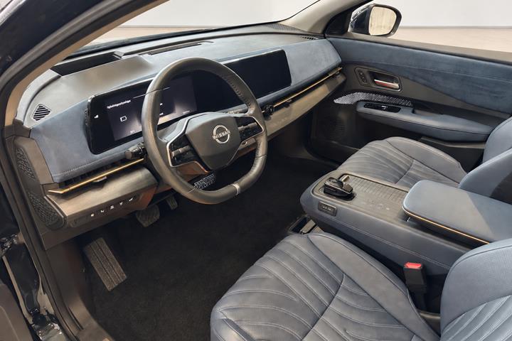 Grøn Nissan Ariya fra 2024