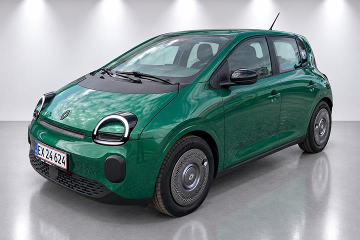 Grå Renault Twingo fra 2026 set udefra