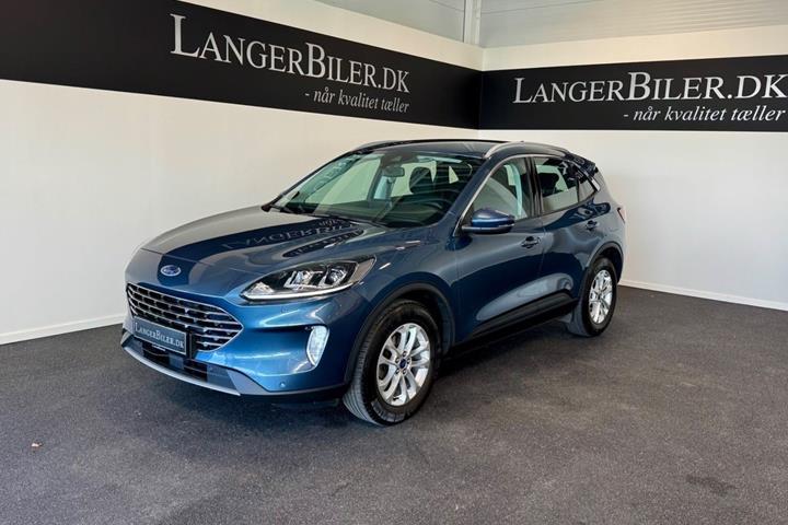 Blå Ford Kuga fra 2021