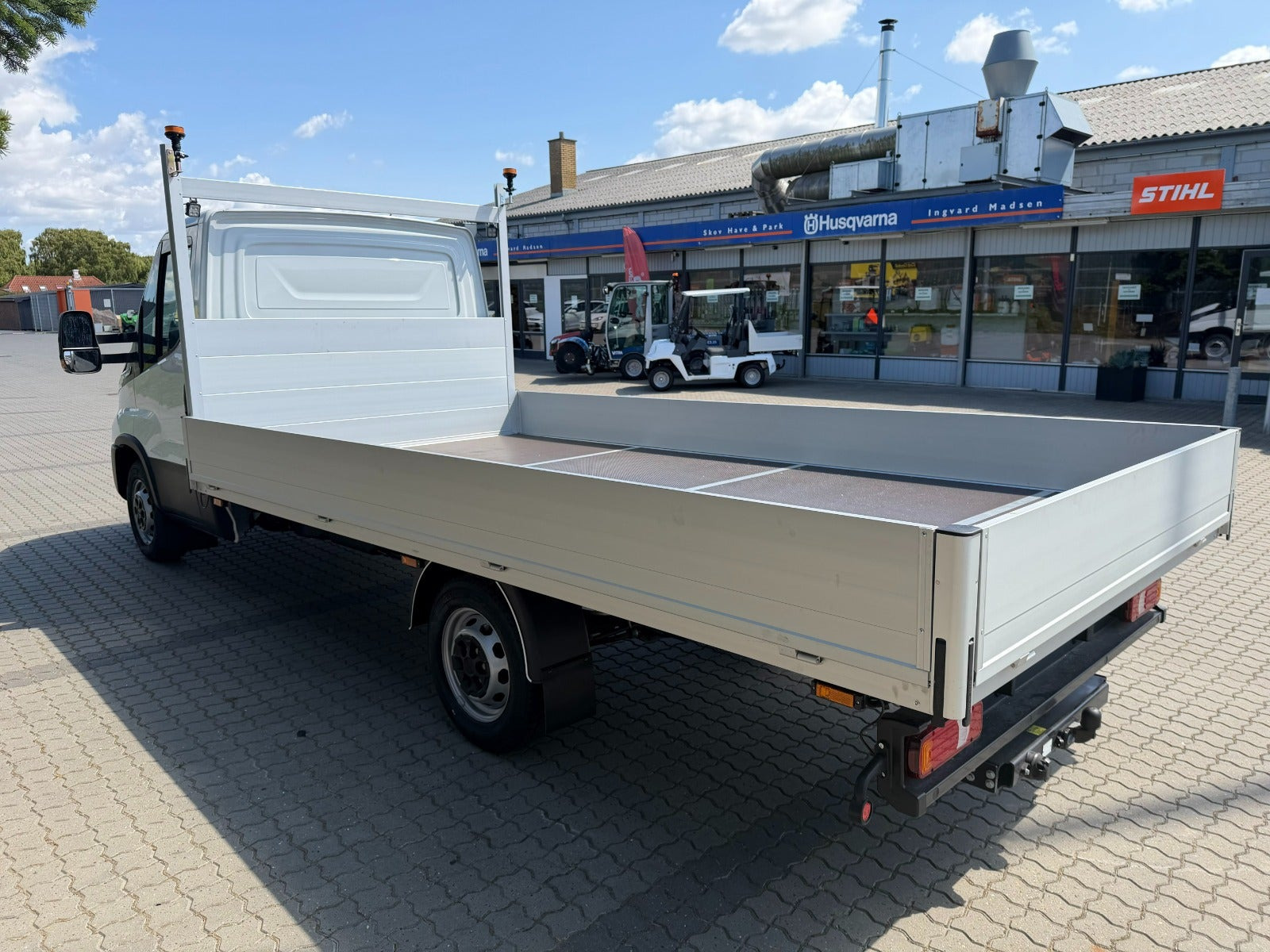 Hvid Iveco Daily fra 2019