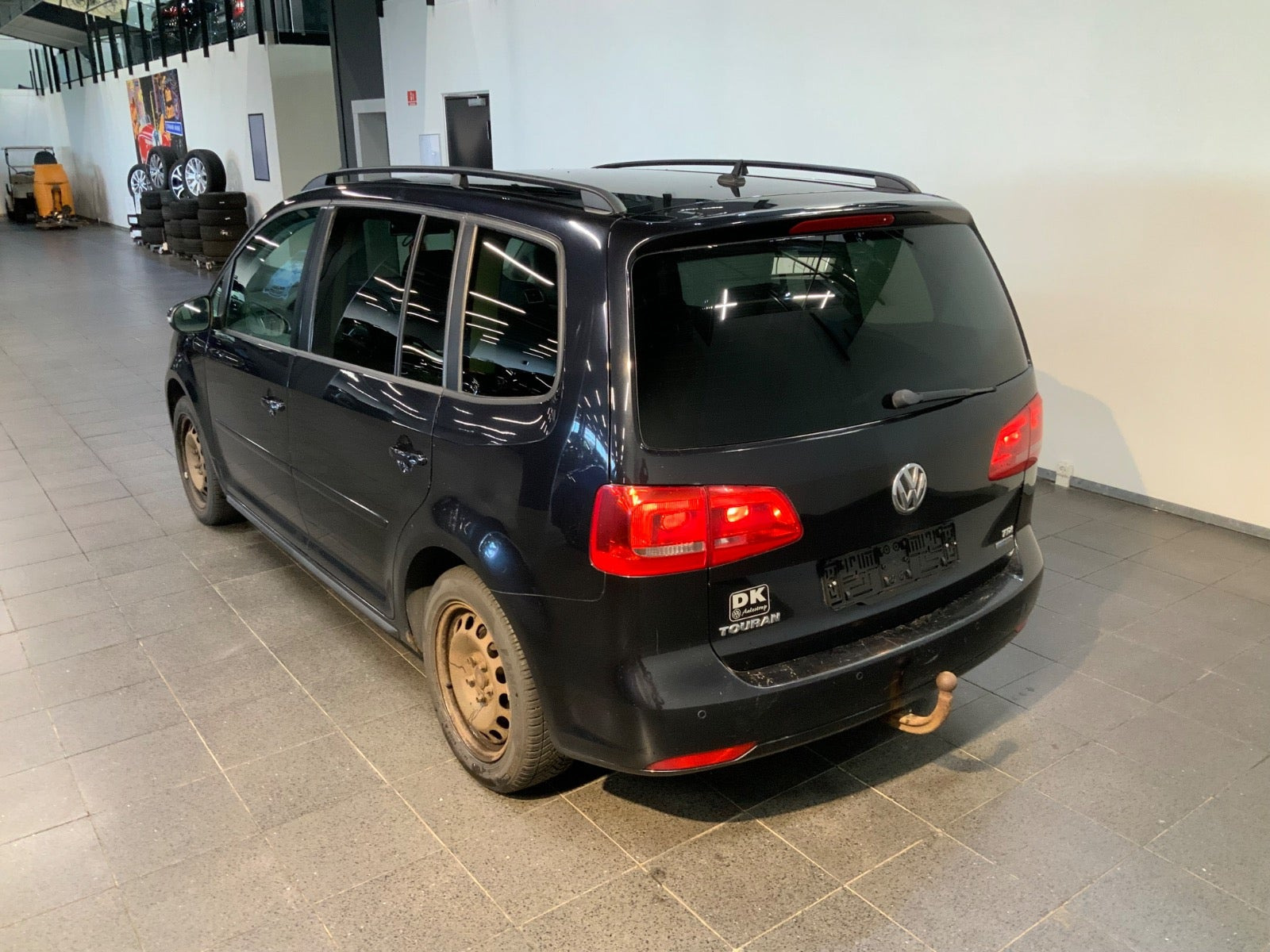 Sort VW Touran fra 2011