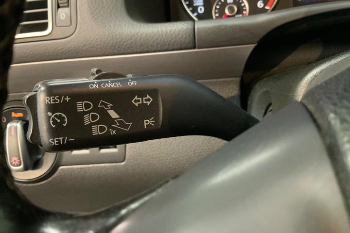 Sort VW Touran fra 2011