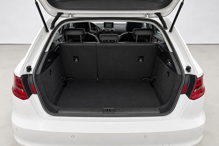 Hvid Audi A3 fra 2013