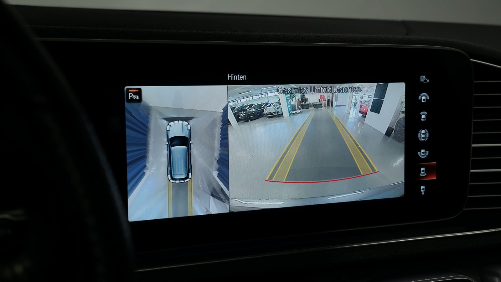 Grå Mercedes GLE350 de fra 2022