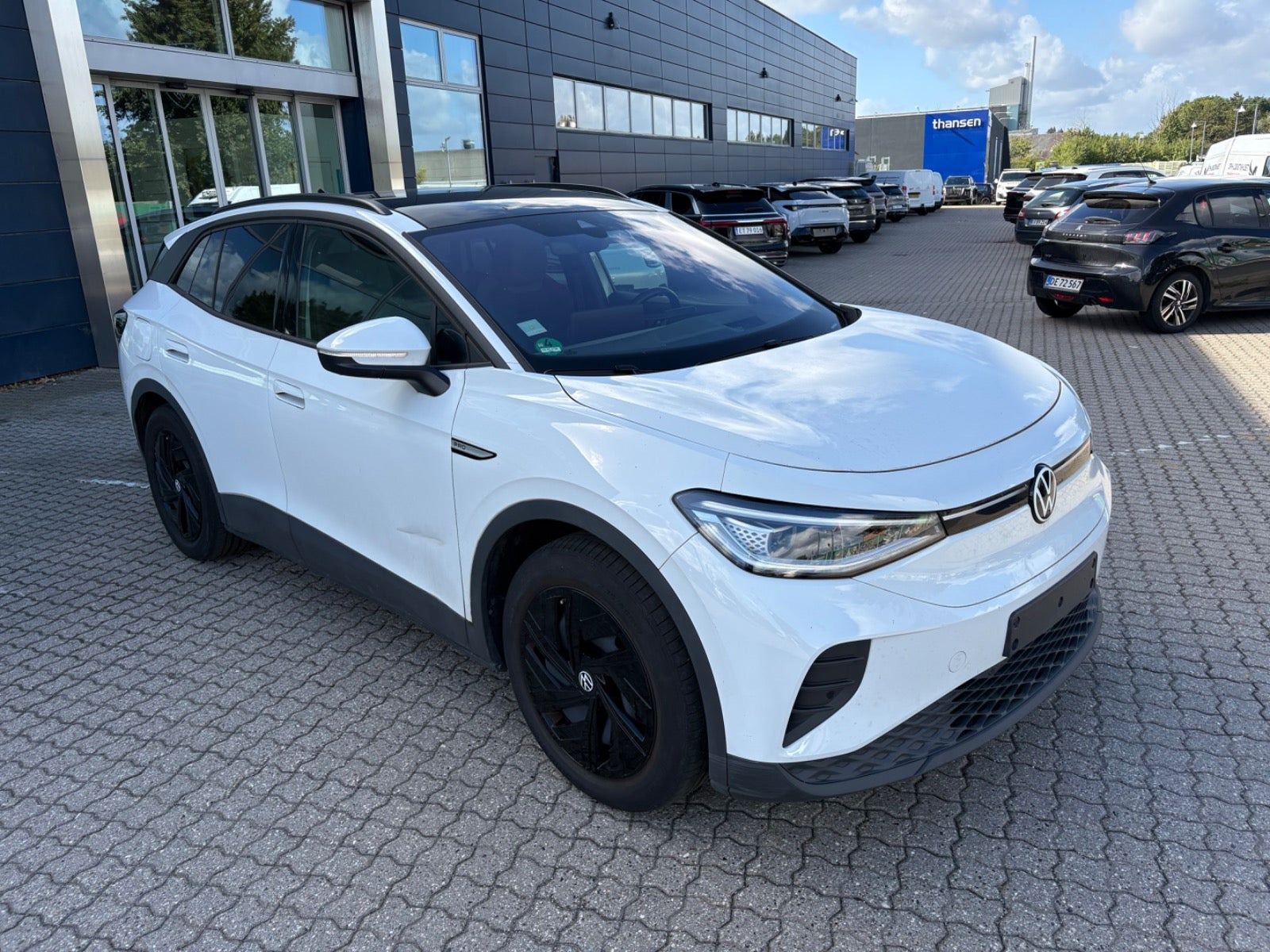 Hvid VW ID.4 fra 2023