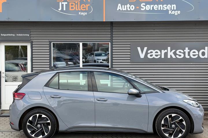 Grå VW ID.3 fra 2024