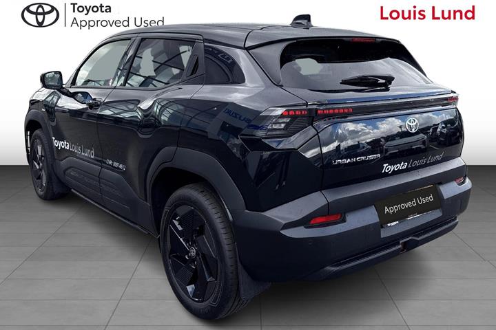 Sort Toyota Urban Cruiser fra 2026