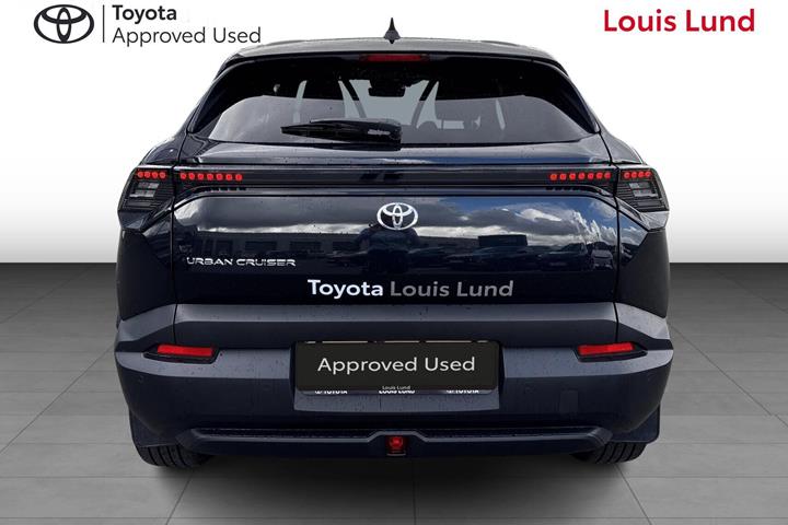 Sort Toyota Urban Cruiser fra 2026