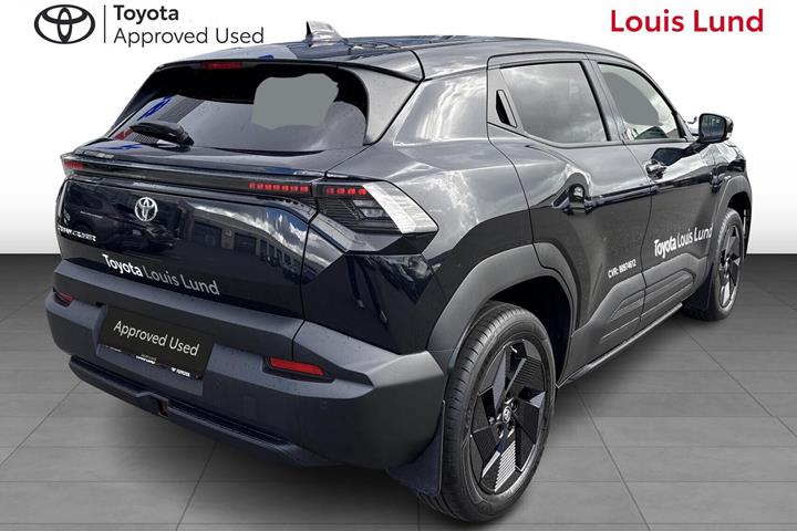 Sort Toyota Urban Cruiser fra 2026