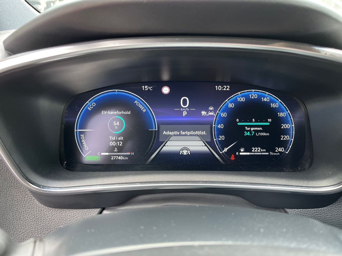 Blå Toyota Corolla fra 2024