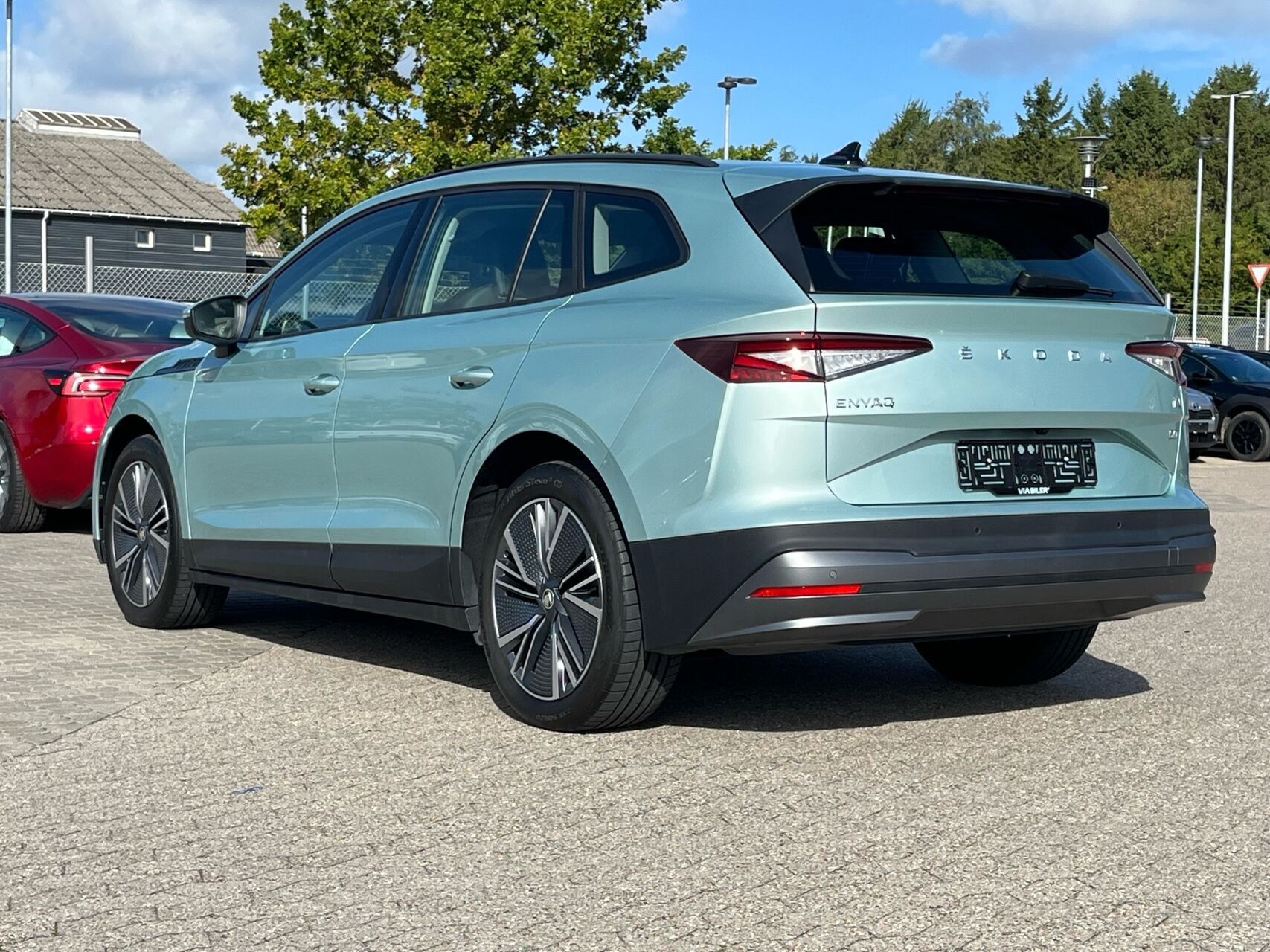 Sølv Skoda Enyaq fra 2024