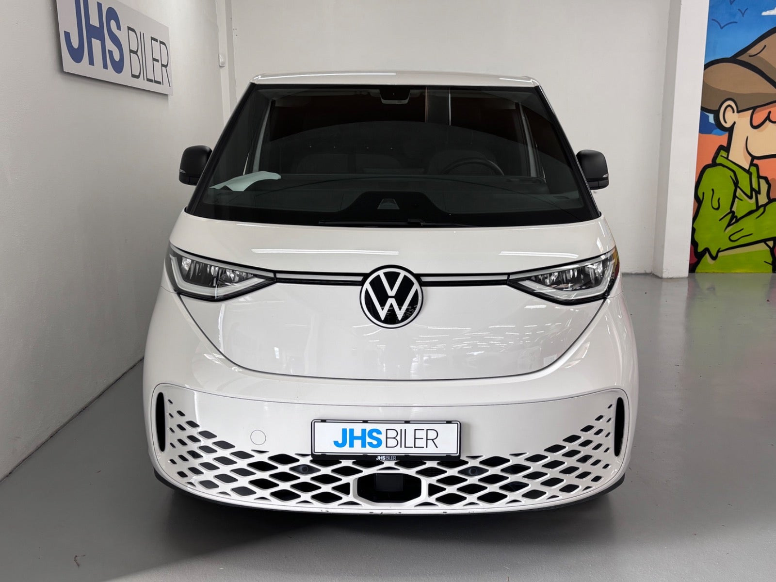 Hvid VW ID.Buzz fra 2025