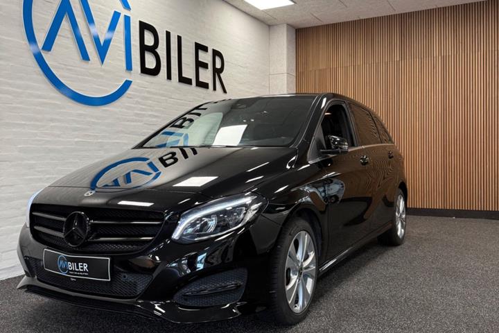 Sort Mercedes B200 d fra 2019