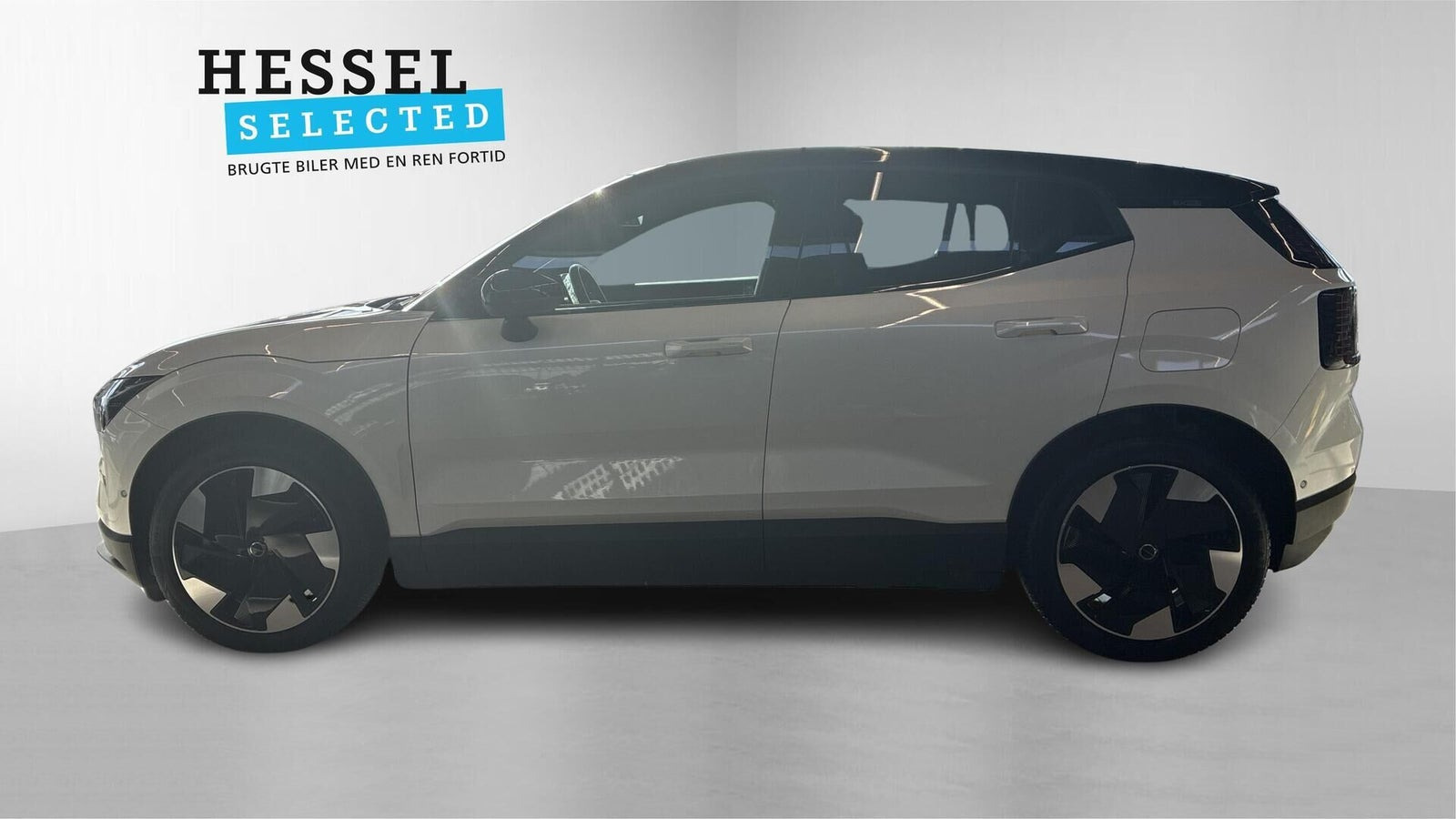 Hvid Volvo EX30 fra 2024