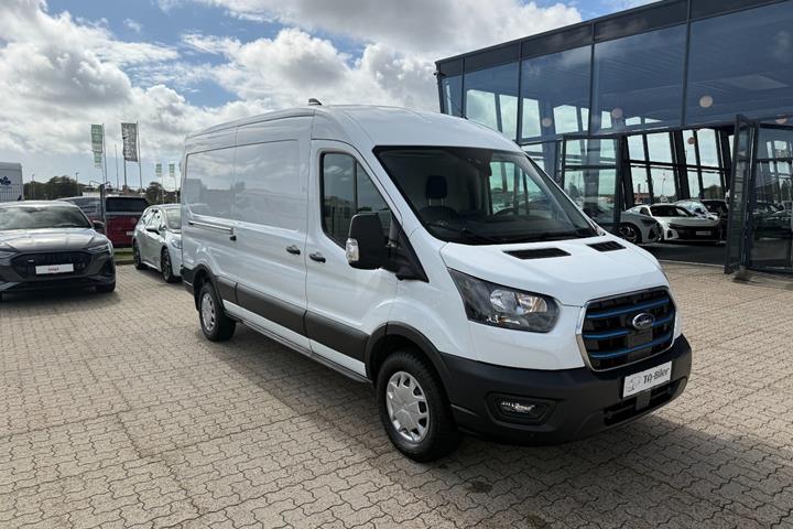 Hvid Ford E-Transit 350 L3 Van fra 2023
