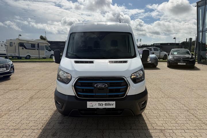 Hvid Ford E-Transit 350 L3 Van fra 2023