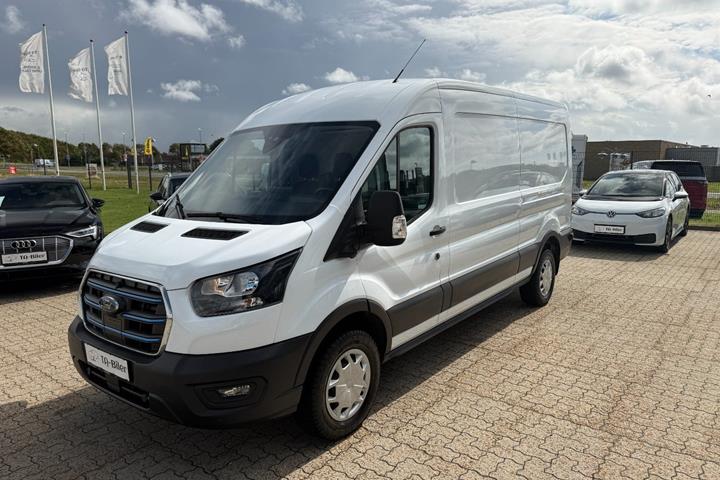 Hvid Ford E-Transit 350 L3 Van fra 2023