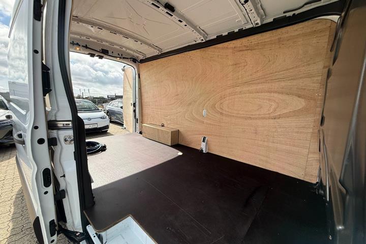 Hvid Ford E-Transit 350 L3 Van fra 2023