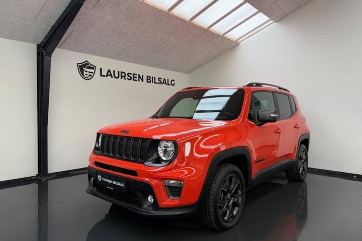 Orange Jeep Renegade fra 2022