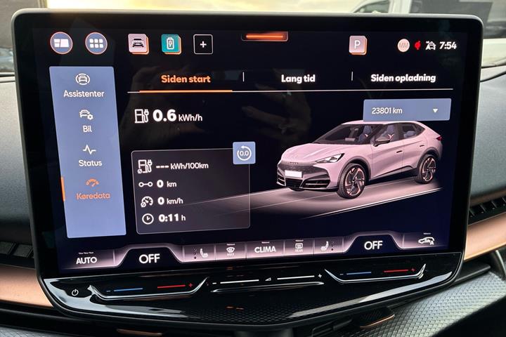 Hvid Cupra Tavascan fra 2024