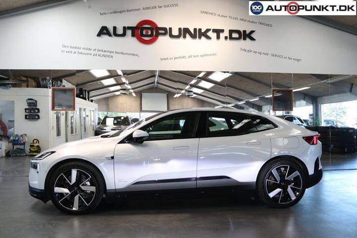 Hvid Polestar 4 fra 2025