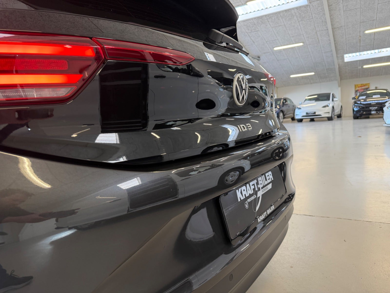 Grå VW ID.3 fra 2022