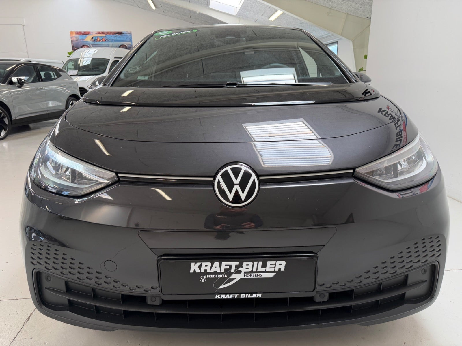 Grå VW ID.3 fra 2022