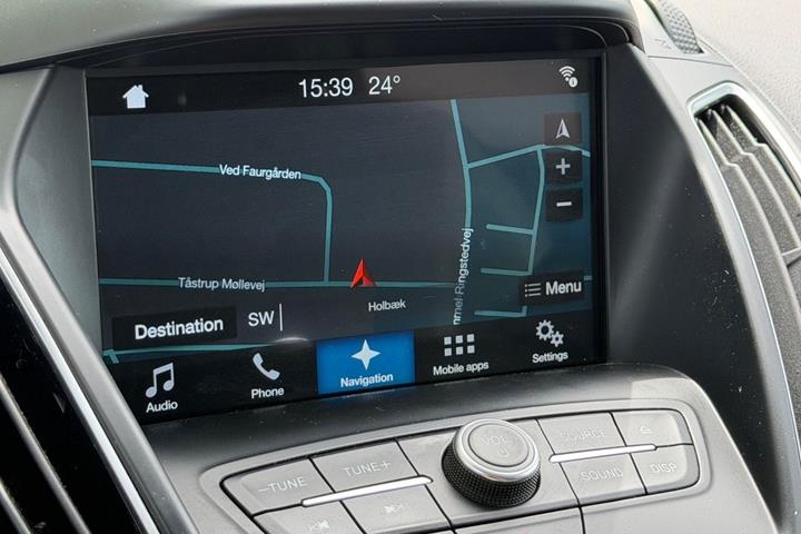 Hvid Ford C-MAX fra 2018