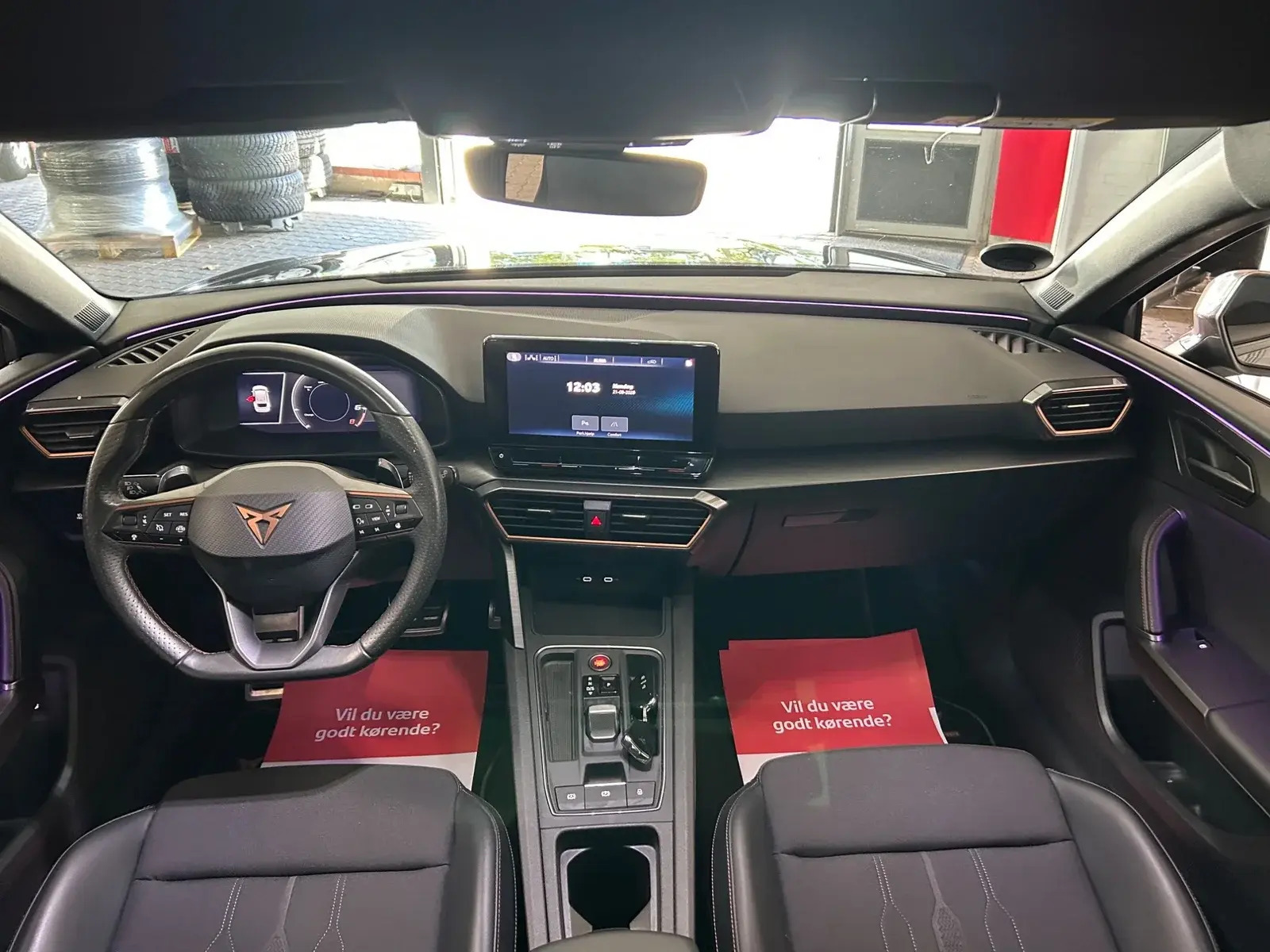 Grå Seat Leon fra 2021