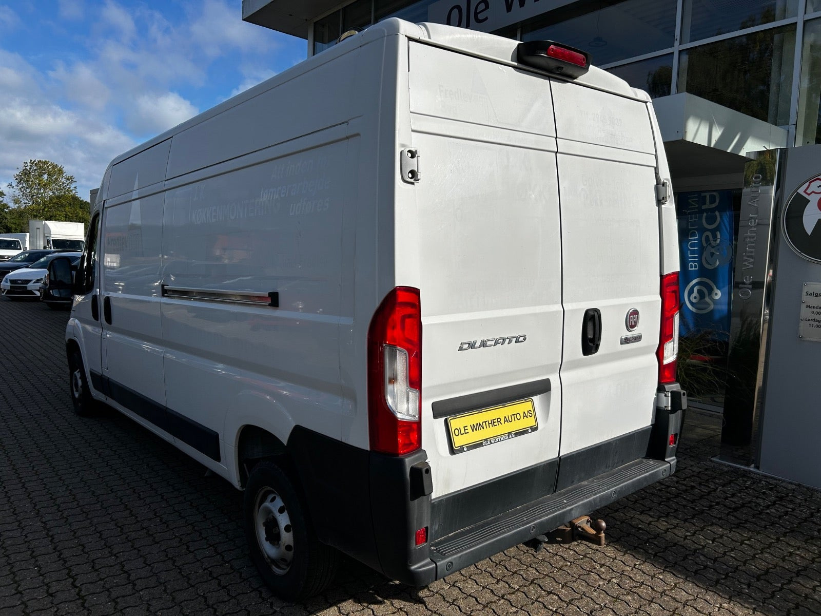 Hvid Fiat Ducato 35 fra 2019