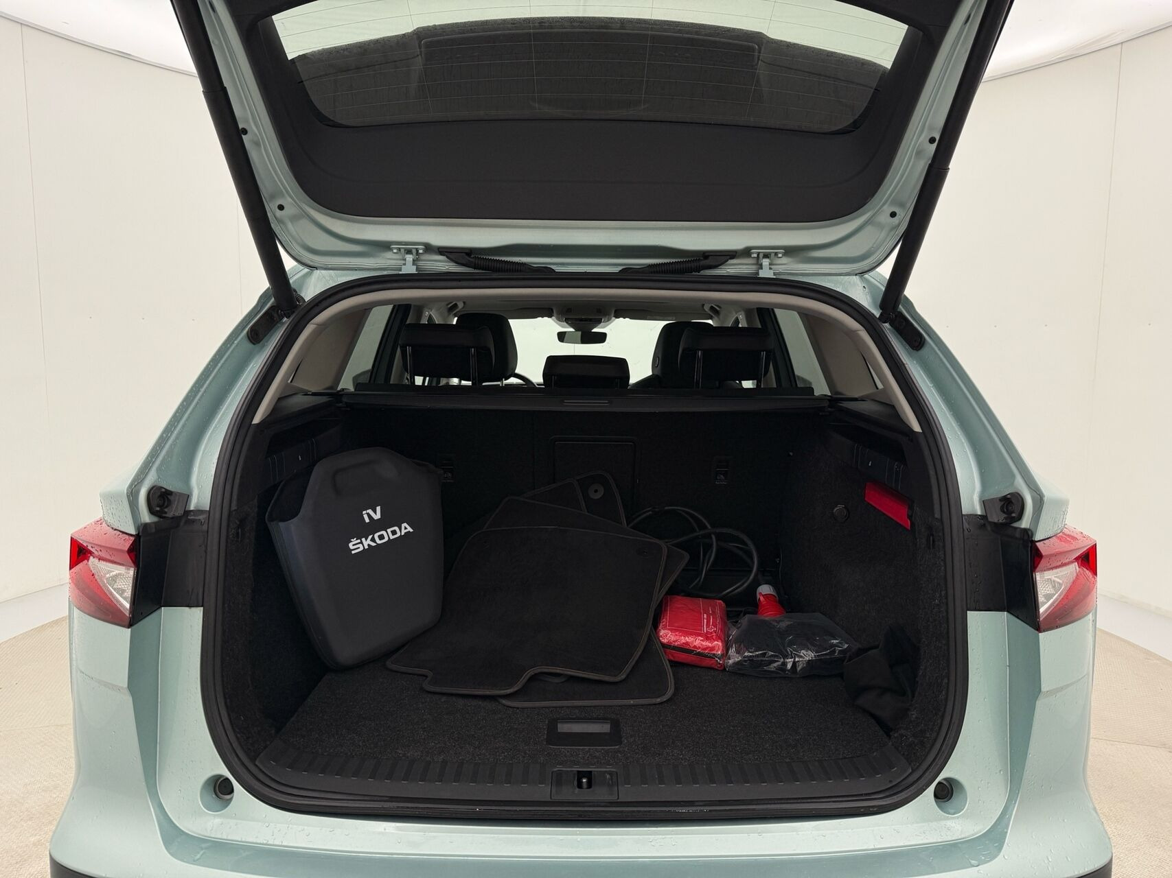 Sølv Skoda Enyaq fra 2021