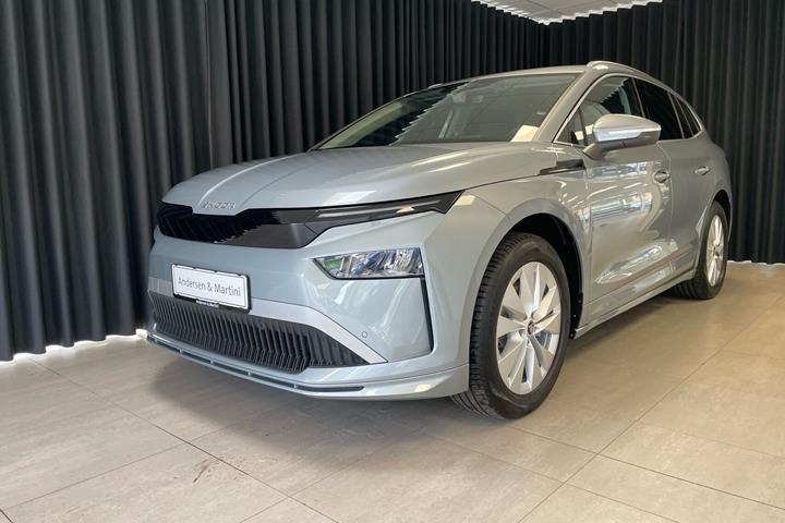 Grå Skoda Enyaq fra 2026