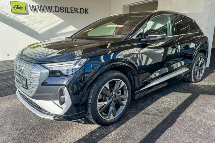 Sort Audi Q4 fra 2025