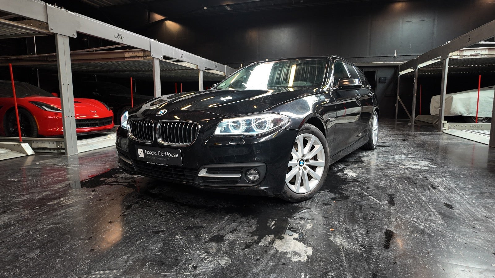 Sort BMW 530d fra 2016