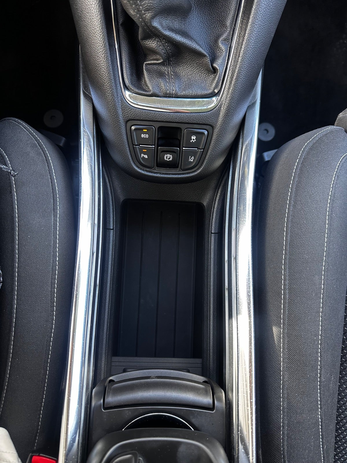 Blå Opel Zafira Tourer fra 2017