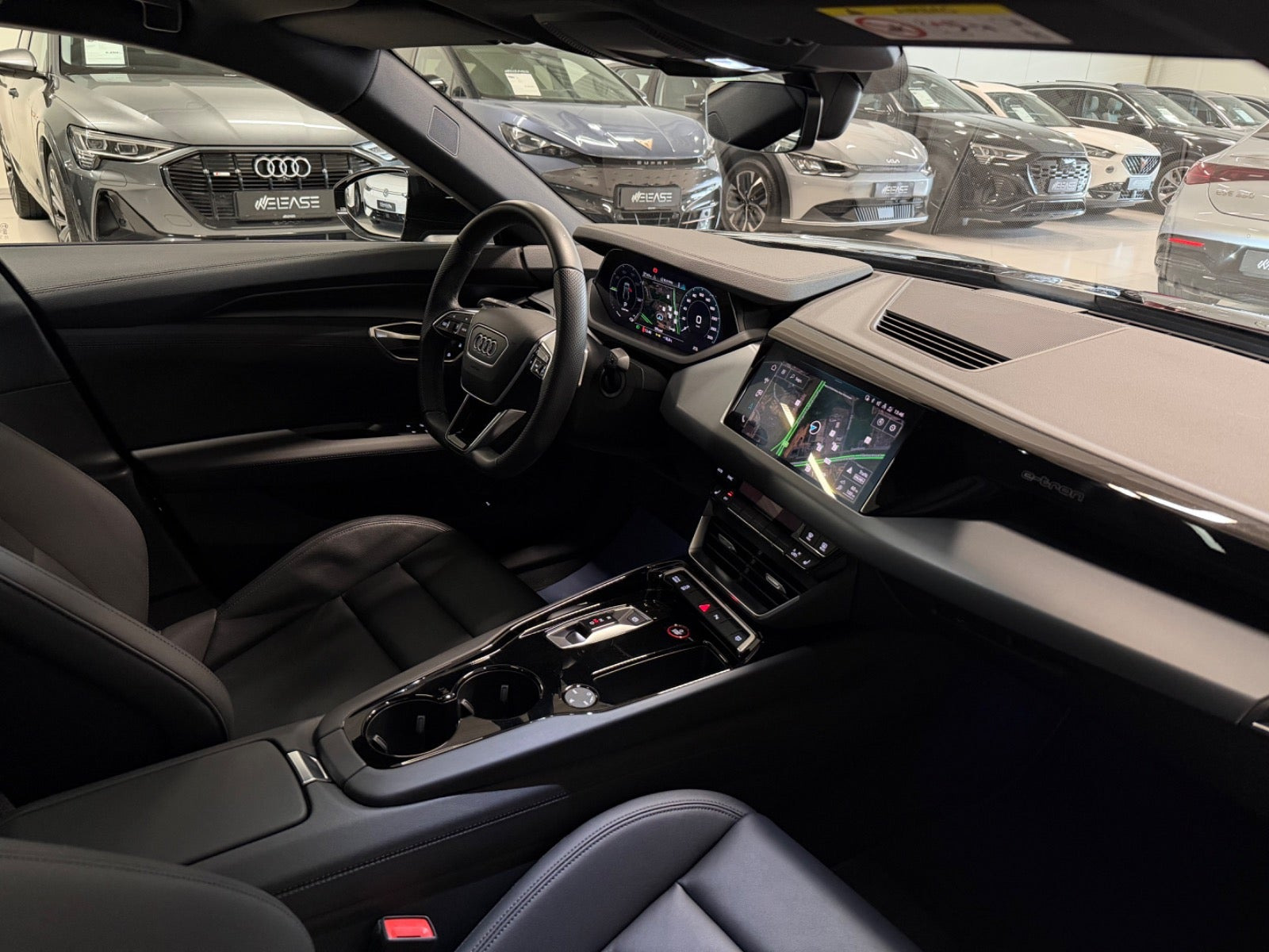 Sort Audi e-tron GT fra 2024