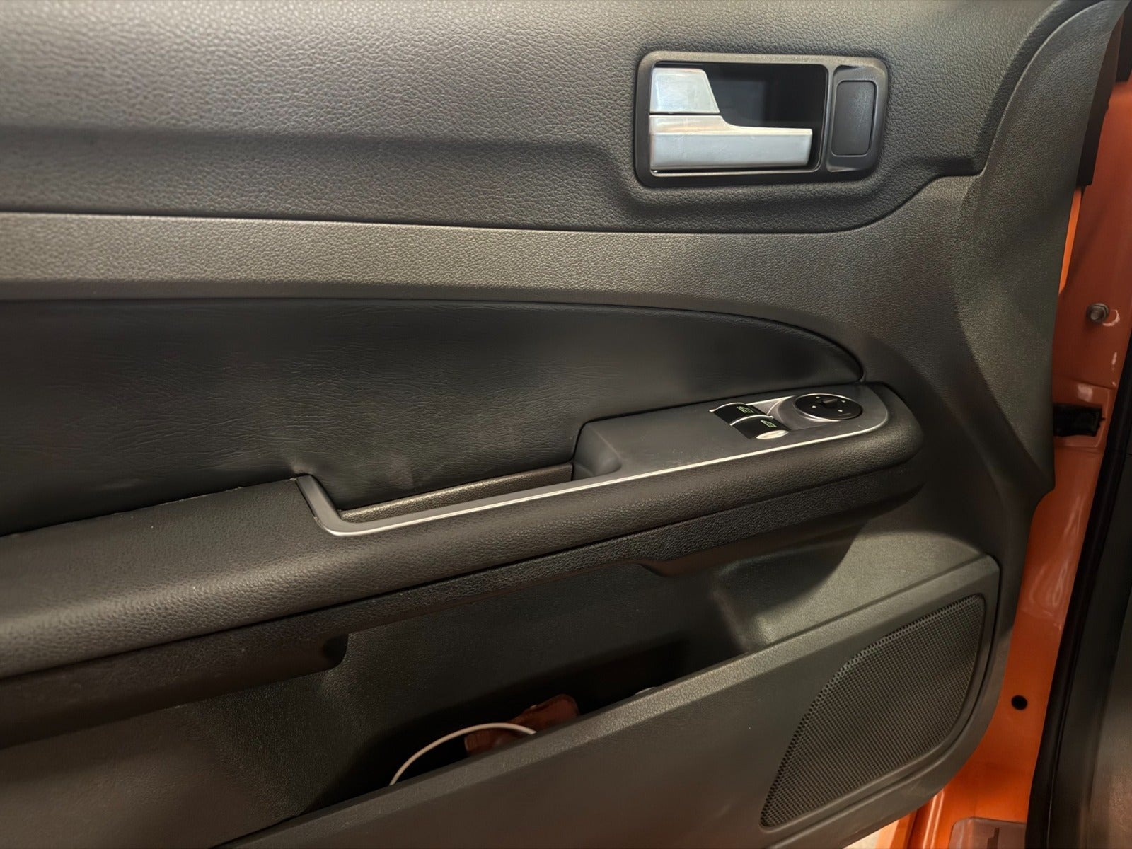 Rød Ford Focus fra 2006