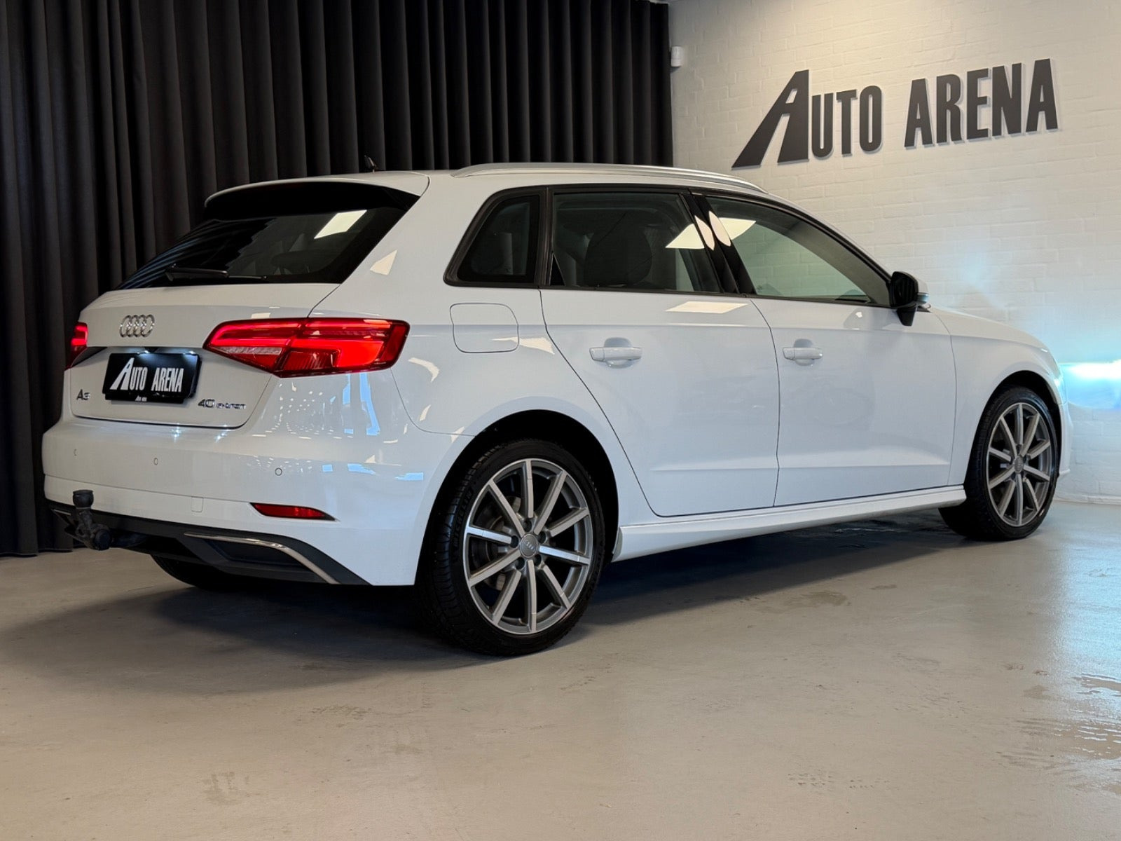 Hvid Audi A3 fra 2021