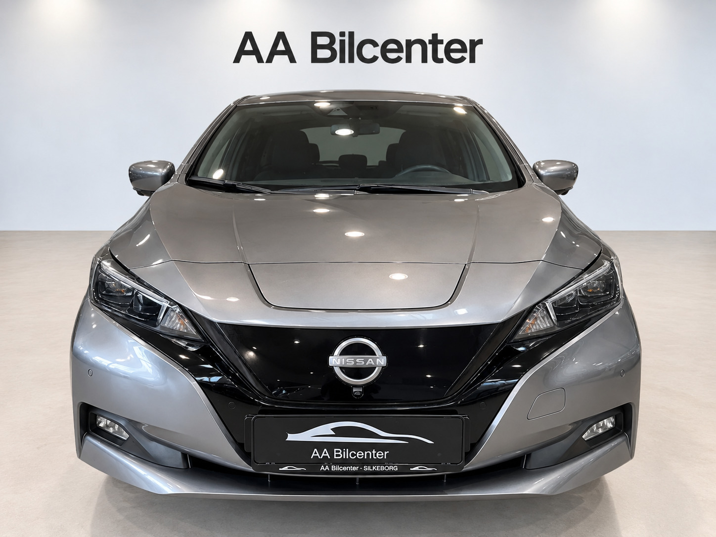 Grå Nissan Leaf fra 2022