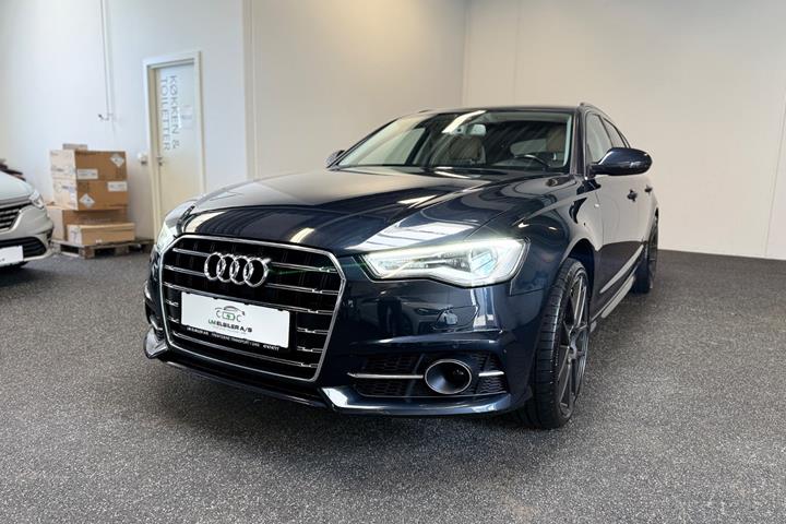 Sort Audi A6 fra 2017