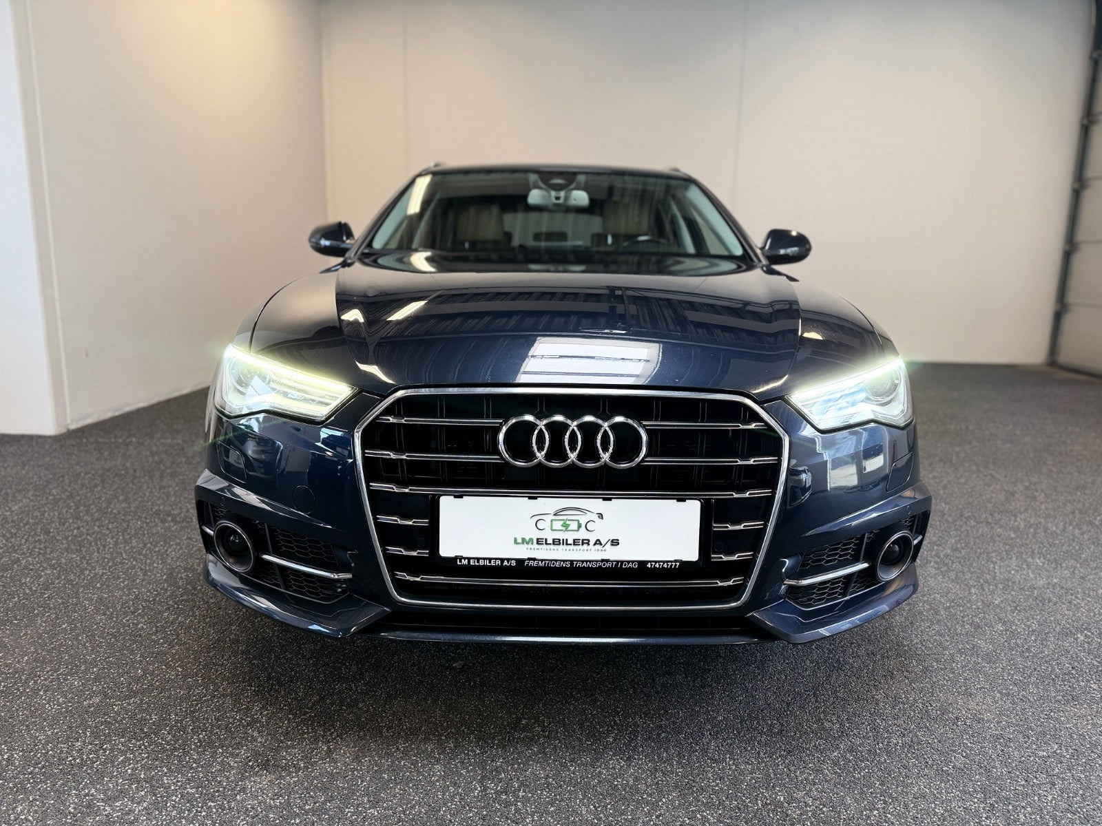 Sort Audi A6 fra 2017