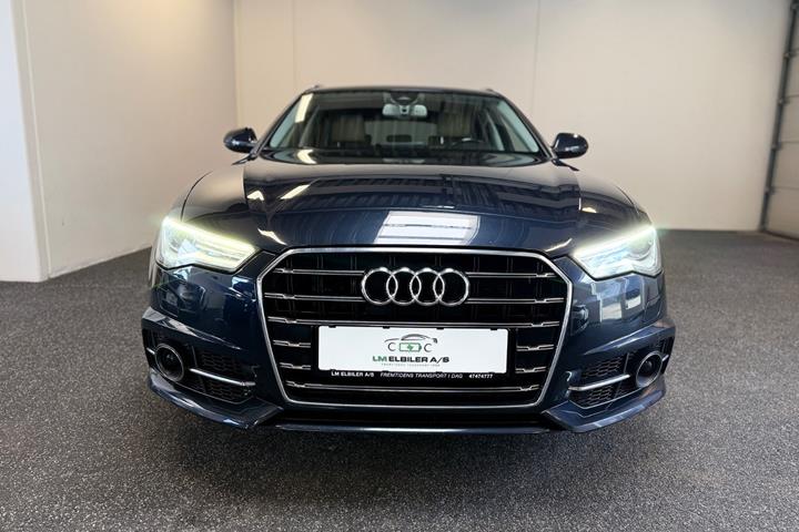 Sort Audi A6 fra 2017