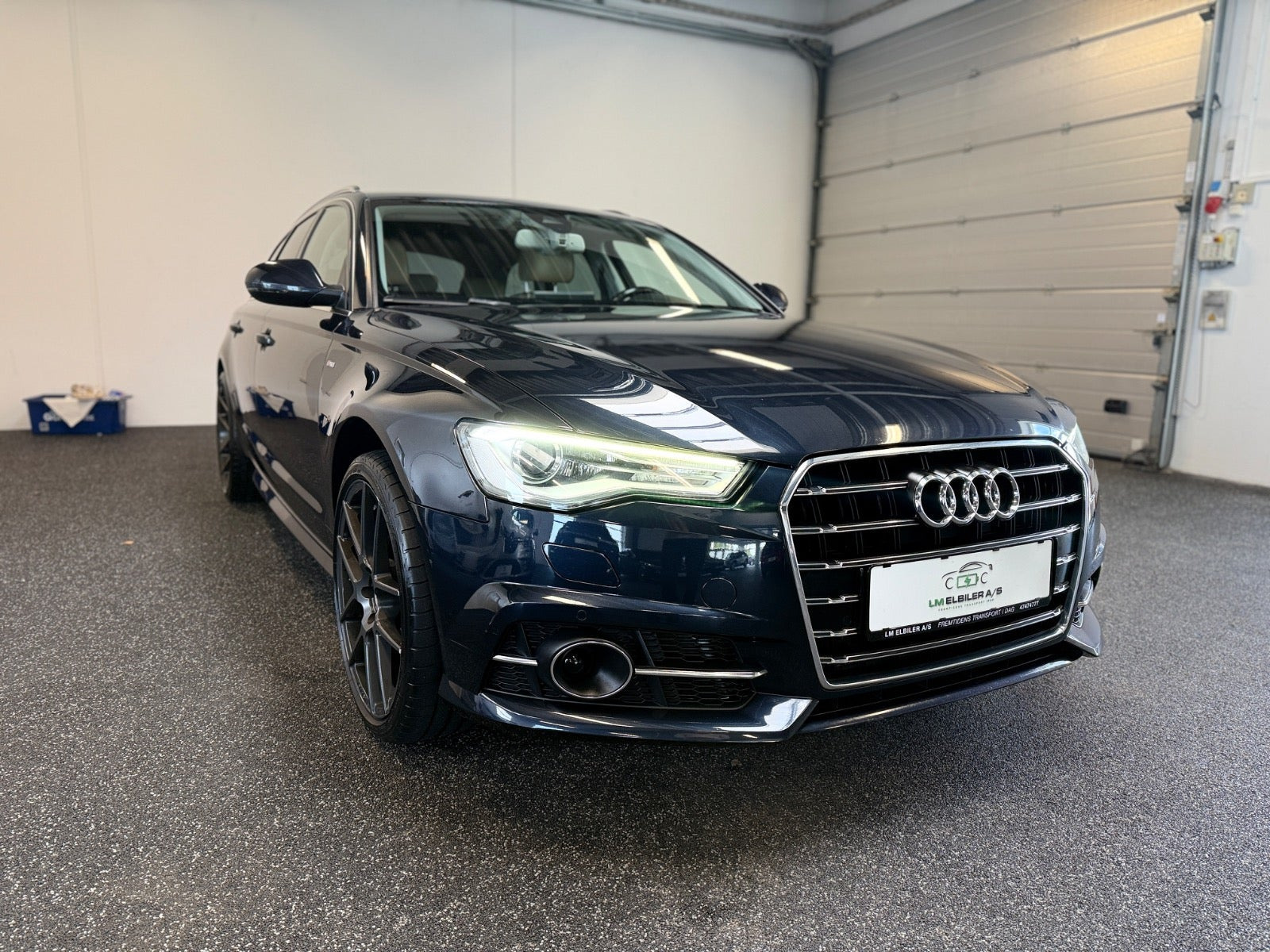 Sort Audi A6 fra 2017