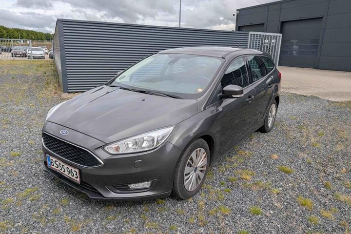 Grå Ford Focus fra 2015