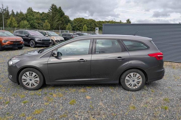 Grå Ford Focus fra 2015