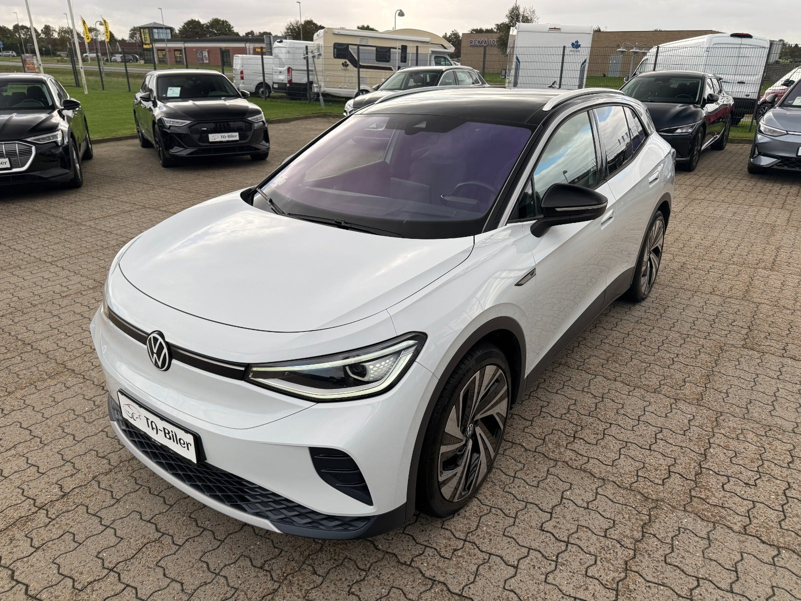 Hvid VW ID.4 fra 2021