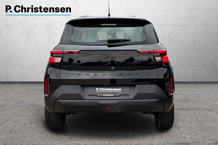 Sort Opel Frontera fra 2025